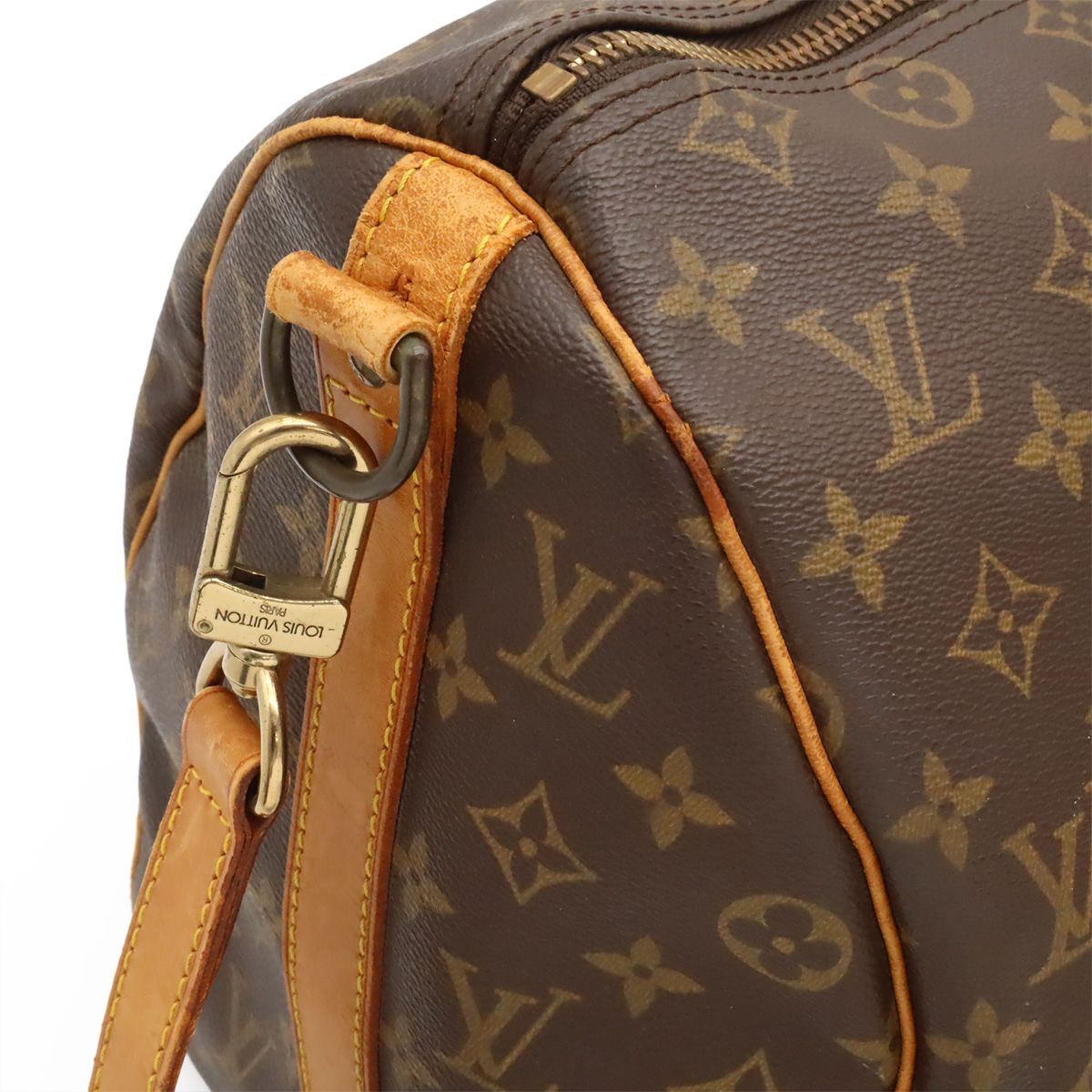 Louis Vuitton Monogram Keepall Bandouliere 45 Boston Bag Purse 2-Way — view 7