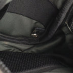Chanel Sports Line CC Logo Shoulder Bag 2-Way Pouch Nylon Canvas Black Green — view 6