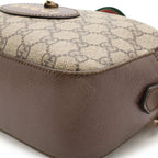 Gucci Neo Vintage GG Supreme Messenger Bag 2-Way Clutch Tiger Head Beige — view 3