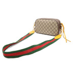 Gucci Neo Vintage GG Supreme Messenger Bag 2-Way Clutch Tiger Head Beige — view 2