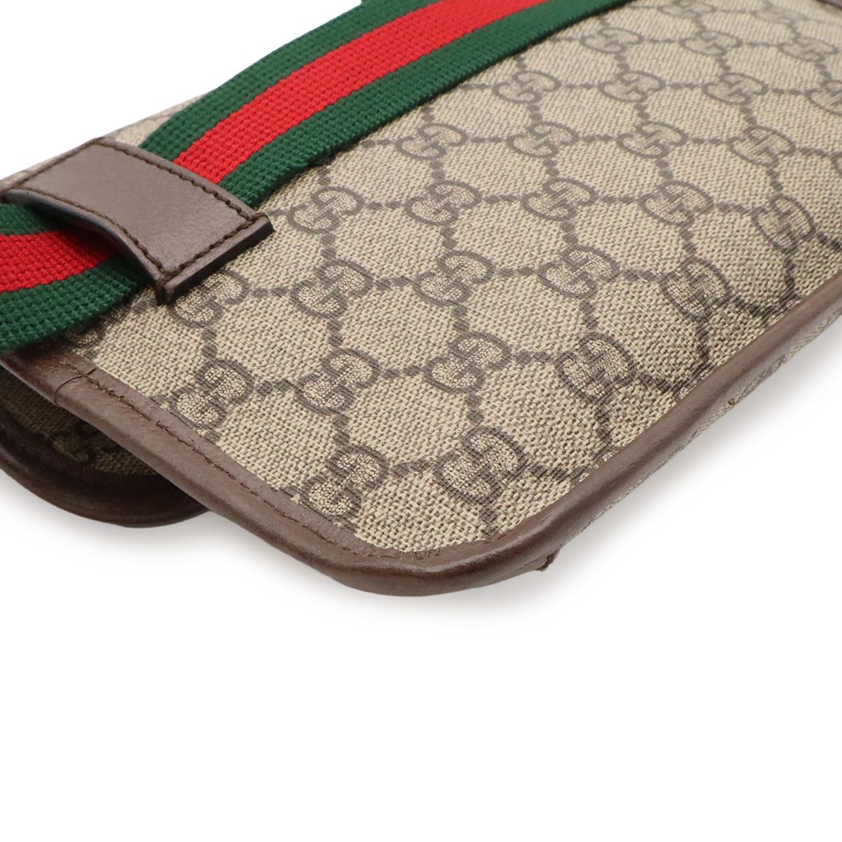 Gucci Neo Vintage GG Supreme Cat Head Sherry Line Belt Bag Beige — view 3