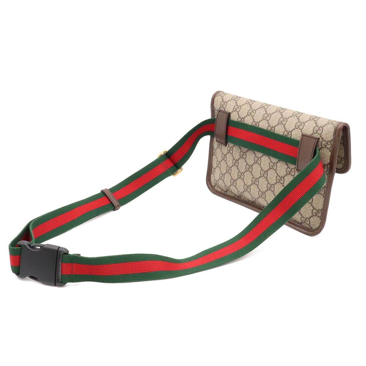 Gucci Neo Vintage GG Supreme Cat Head Sherry Line Belt Bag Beige — view 2