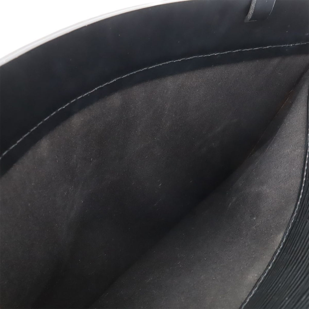 Louis Vuitton Epi Croisette PM Tote Shoulder Bag Leather Noir Black — view 6
