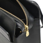 Louis Vuitton Epi Croisette PM Tote Shoulder Bag Leather Noir Black — view 7