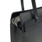Louis Vuitton Epi Croisette PM Tote Shoulder Bag Leather Noir Black — view 8