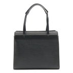 Louis Vuitton Epi Croisette PM Tote Shoulder Bag Leather Noir Black