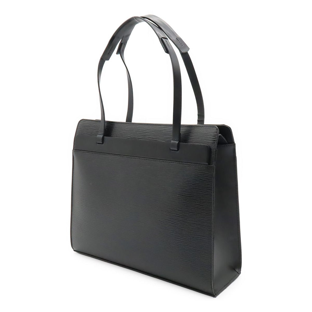 Louis Vuitton Epi Croisette PM Tote Shoulder Bag Leather Noir Black — view 2