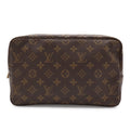 Louis Vuitton Monogram Trousse Toilet 28 Clutch Makeup Pouch Travel Multi