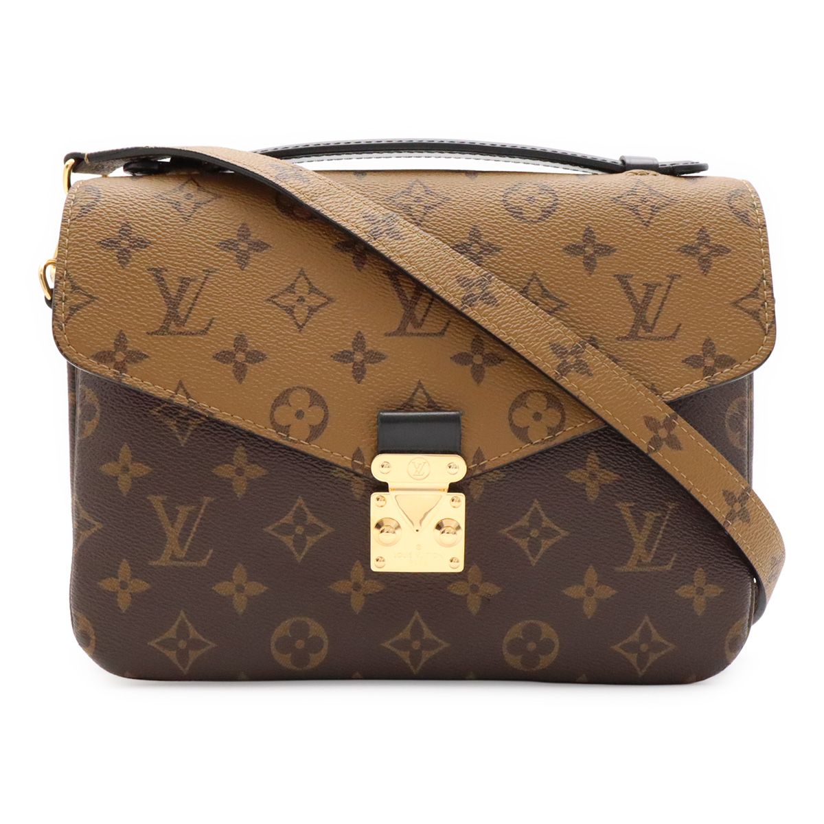 Louis Vuitton Monogram Reverse Pochette Metis MM 2-Way Shoulder