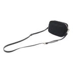 Prada Triangle Logo Shoulder Bag Pochette 2-Way Clutch Quilted Nylon Leather — view 2