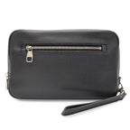 Louis Vuitton Taiga Neo Pavel Clutch Leather Ardoise Black Silver