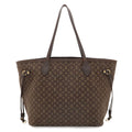 Louis Vuitton Monogram Idylle Neverfull MM Tote Shoulder Bag Canvas Fuzan Brown