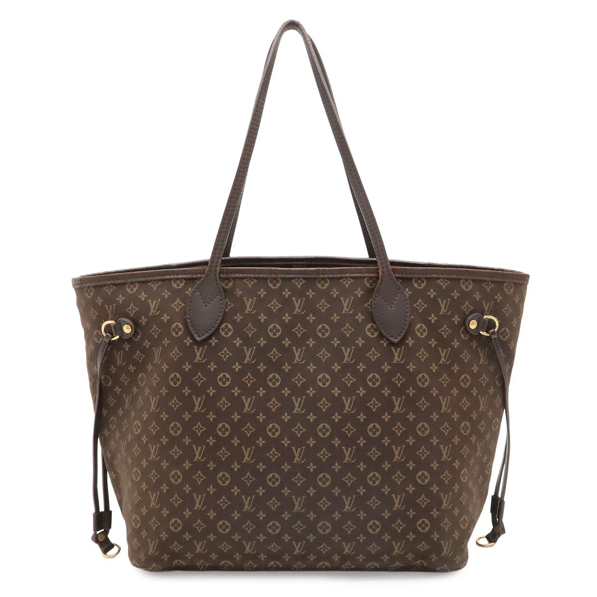 Louis Vuitton Monogram Idylle Neverfull MM Tote Shoulder Bag Canvas Fuzan Brown