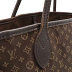 Louis Vuitton Monogram Idylle Neverfull MM Tote Shoulder Bag Canvas Fuzan Brown — view 7