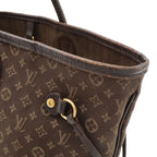 Louis Vuitton Monogram Idylle Neverfull MM Tote Shoulder Bag Canvas Fuzan Brown — view 5