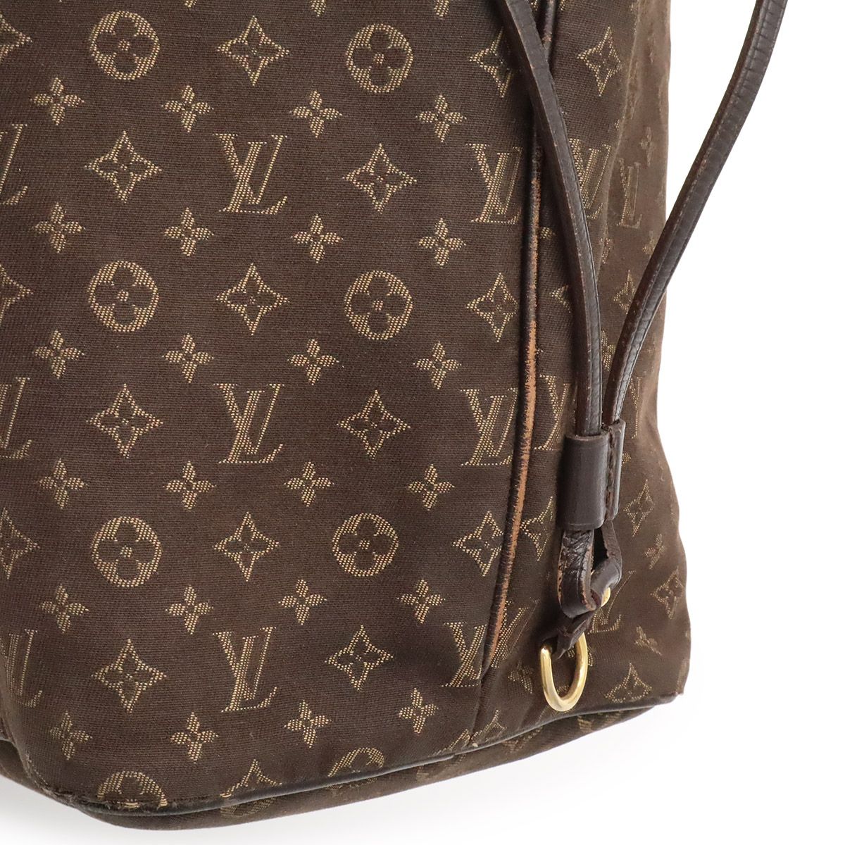 Louis Vuitton Monogram Idylle Neverfull MM Tote Shoulder Bag Canvas Fuzan Brown — view 8
