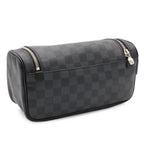 Louis Vuitton Damier Graphite Toilet Pouch Travel Clutch Handbag — view 2