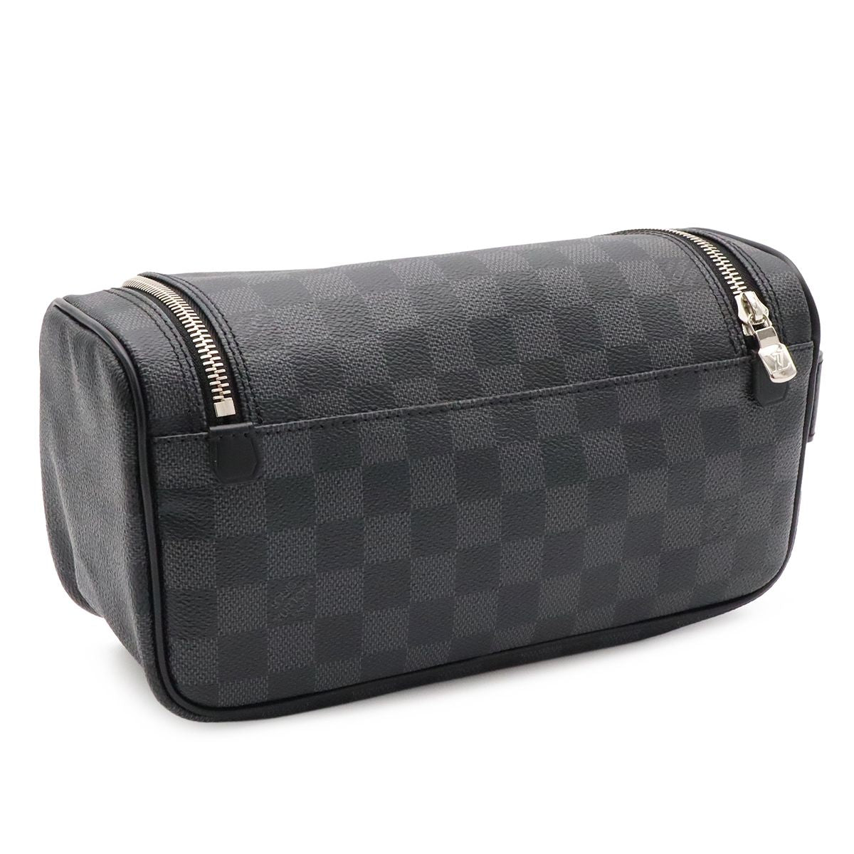 Louis Vuitton Damier Graphite Toilet Pouch Travel Clutch Handbag — view 2