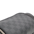 Louis Vuitton Damier Graphite Toilet Pouch Travel Clutch Handbag — view 5