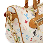 Louis Vuitton Monogram Multicolor Rita 2-Way Shoulder Bag Chain Blanc White — view 4
