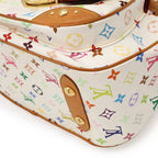Louis Vuitton Monogram Multicolor Rita 2-Way Shoulder Bag Chain Blanc White — view 3