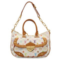 Louis Vuitton Monogram Multicolor Rita 2-Way Shoulder Bag Chain Blanc White