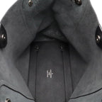 Louis Vuitton Monogram Mahina Hina MM Tote Shoulder Bag Leather Noir Black — view 7