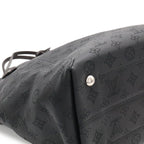 Louis Vuitton Monogram Mahina Hina MM Tote Shoulder Bag Leather Noir Black — view 3