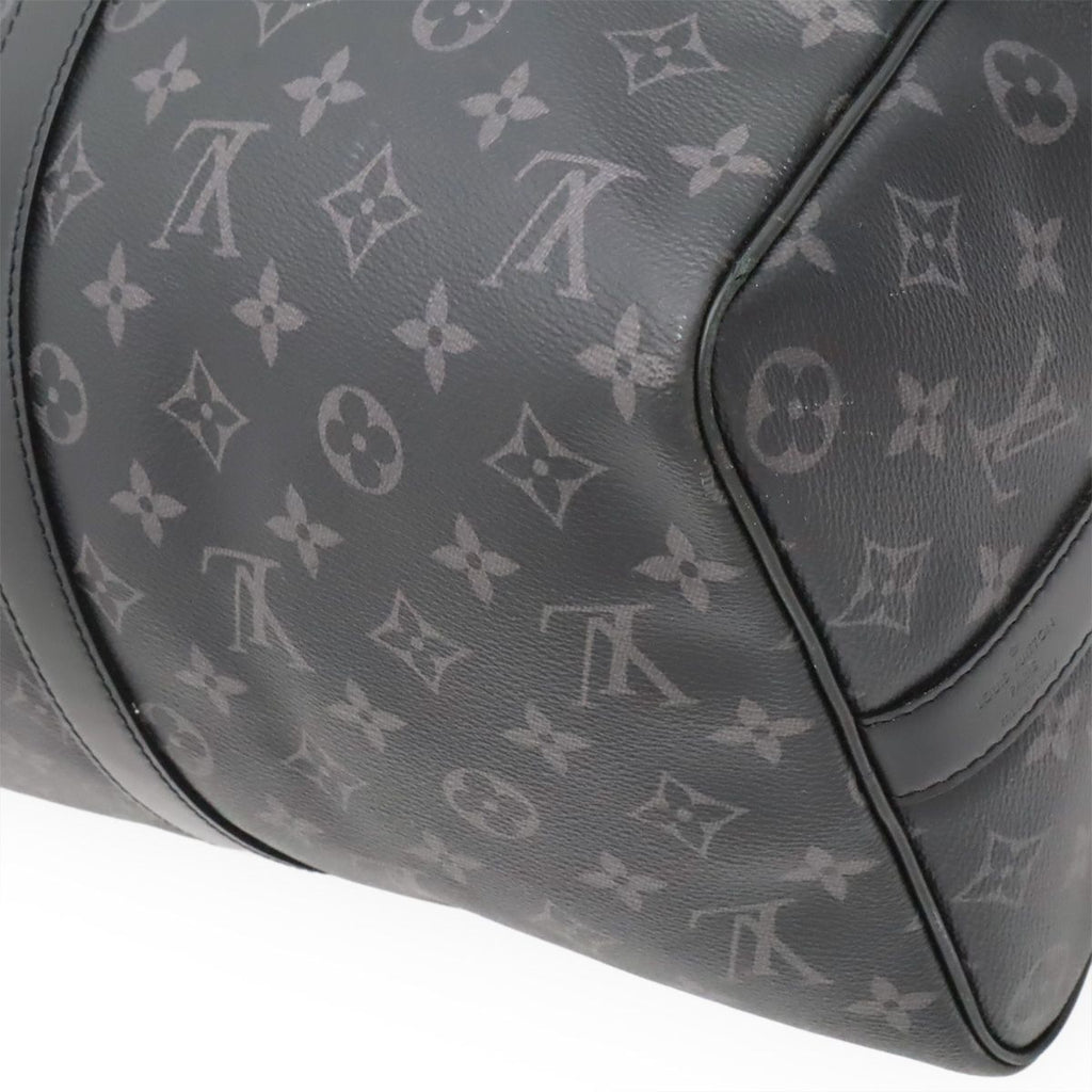 Louis Vuitton Monogram Eclipse Keepall Bandouliere 45 Boston Bag 2-Way — view 3