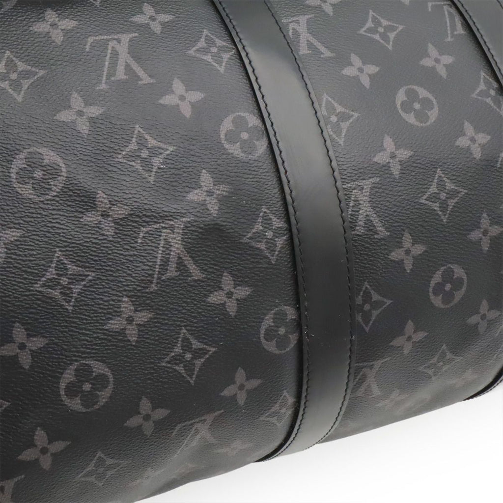 Louis Vuitton Monogram Eclipse Keepall Bandouliere 45 Boston Bag 2-Way — view 9