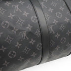 Louis Vuitton Monogram Eclipse Keepall Bandouliere 45 Boston Bag 2-Way — view 9