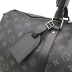 Louis Vuitton Monogram Eclipse Keepall Bandouliere 45 Boston Bag 2-Way — view 8