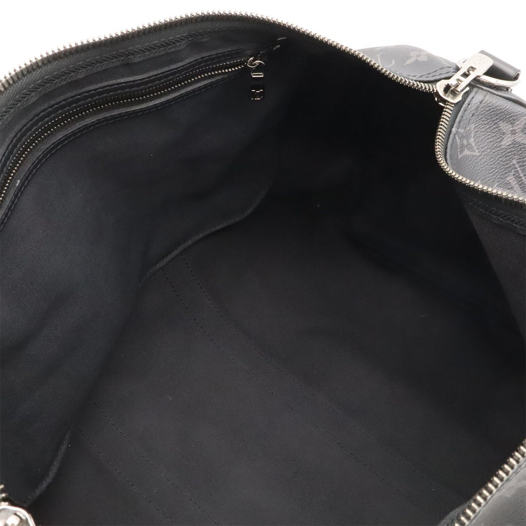 Louis Vuitton Monogram Eclipse Keepall Bandouliere 45 Boston Bag 2-Way — view 6