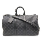 Louis Vuitton Monogram Eclipse Keepall Bandouliere 45 Boston Bag 2-Way