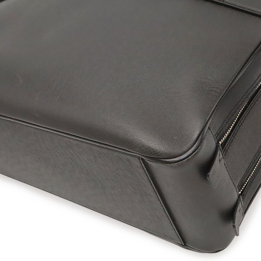 Louis Vuitton Taiga Neo Alexander Business Briefcase Leather Ardoise Black — view 3