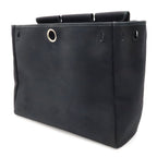 Hermes Herbag MM 2-Way Shoulder Bag Toile Officier Leather Black Silver — view 9