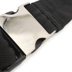 Prada Triangle Logo Waist Bag Pouch Hip Nylon Nero Black Silver — view 8