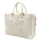 Goyard Ambassador MM Business Briefcase Handbag Herringbone Pattern Leather — view 2