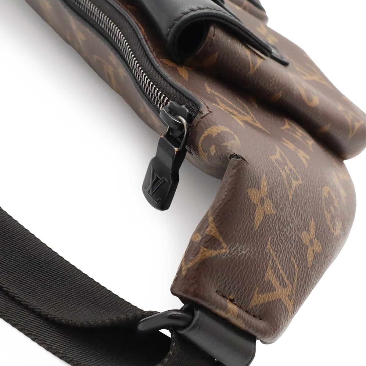Louis Vuitton Monogram Macassar Christopher Bam Belt — view 5