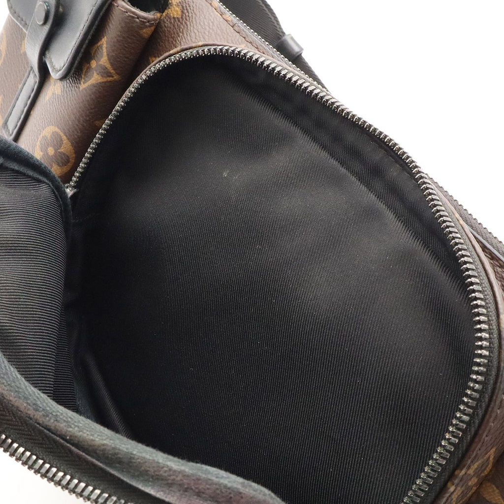 Louis Vuitton Monogram Macassar Christopher Bam Belt — view 8