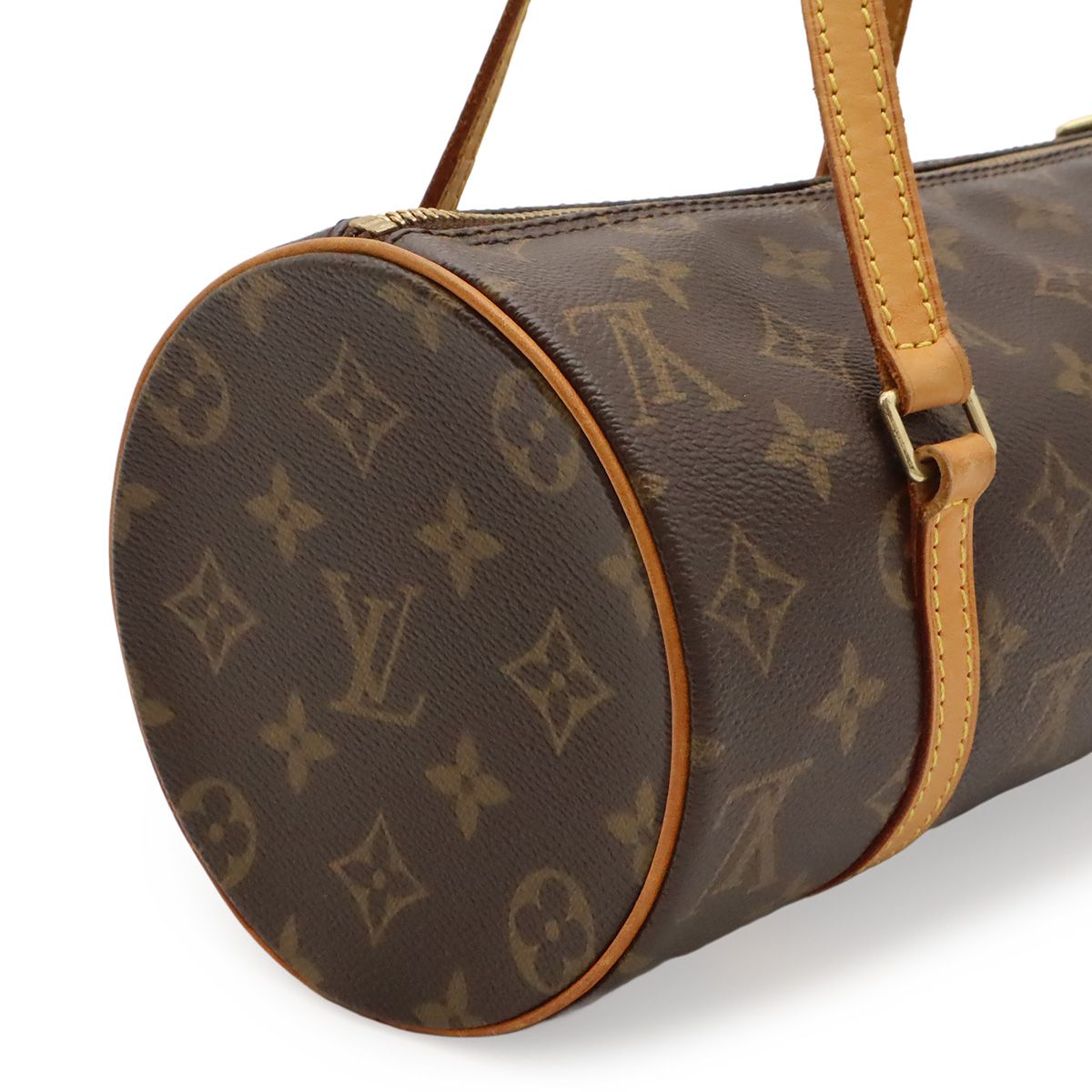 Louis Vuitton Monogram Papillon 26 Handbag Tube — view 4