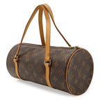 Louis Vuitton Monogram Papillon 26 Handbag Tube — view 2