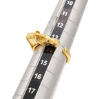 Hermes Cheval Horse Ring Motif Gold Plated — view 6
