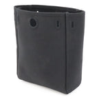 Hermes Herbag TPM Shoulder Bag Pochette Toile Officier Leather Black Natural — view 8