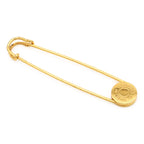 Hermes Series Quilt Pin Brooch Gold Plated
