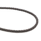 Bottega Veneta Intrecciato Pass Case ID with Neck Strap Leather Dark Brown — view 7
