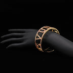 Louis Vuitton Bracelet Milleune Bangle Rhinestone Pink Gold — view 6