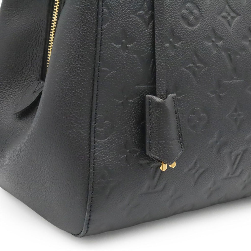 Louis Vuitton Monogram Empreinte Montaigne GM Tote 2-Way Shoulder Bag Noir Black — view 9