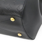 Louis Vuitton Monogram Empreinte Montaigne GM Tote 2-Way Shoulder Bag Noir Black — view 3