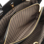 Louis Vuitton Monogram Empreinte Montaigne GM Tote 2-Way Shoulder Bag Noir Black — view 6